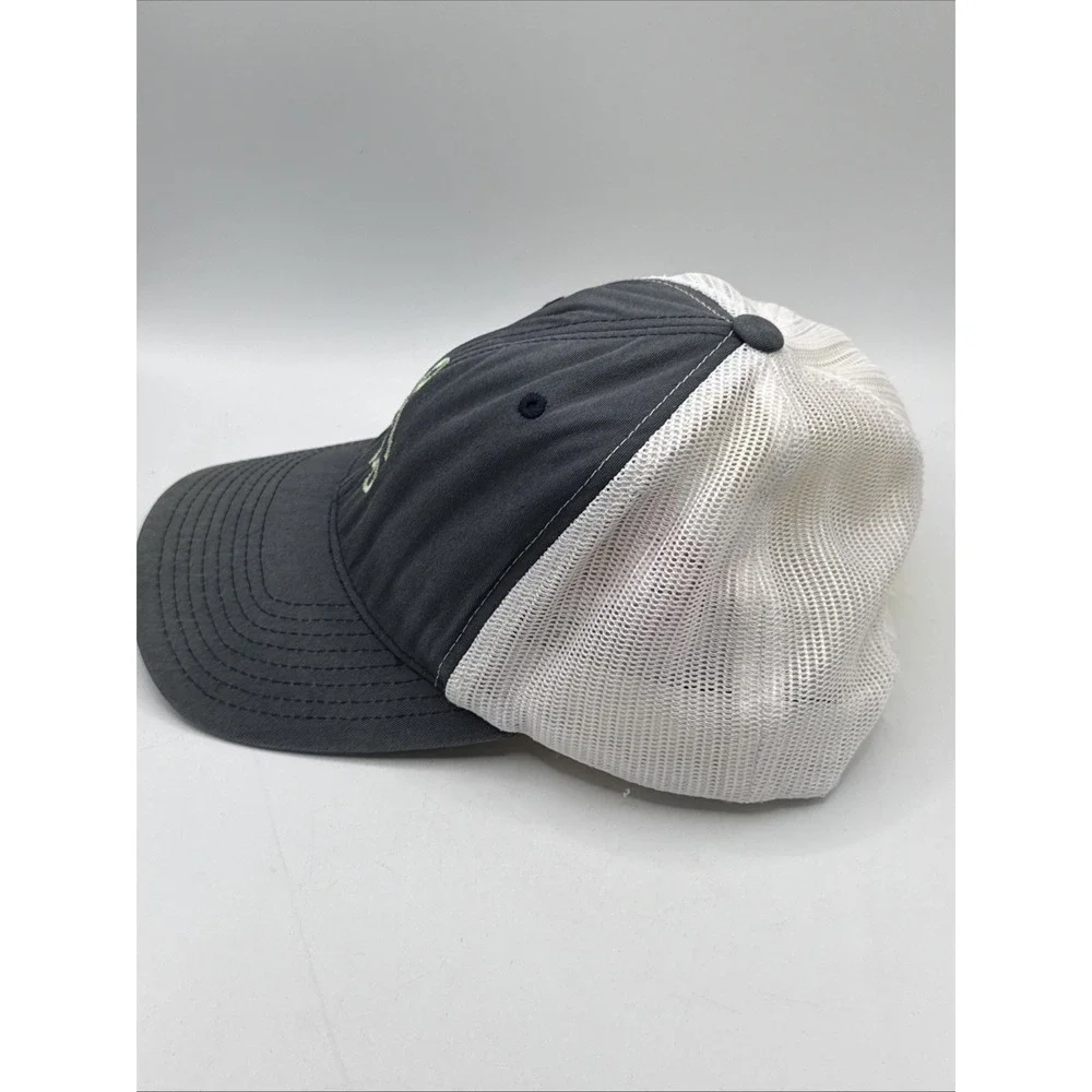 Topo Designs SnapBack Trucker Hat‎ Gray/Green   One Size